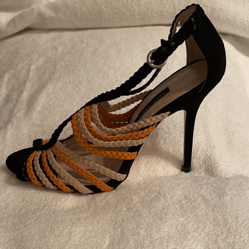 Zara Basic Sandals Multi Strap Never Worn Sz 41/10 - image 2